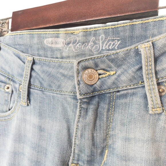 Bundle of Old Navy Denim Dark and Light Wash Straight and Skinny Back to School - Picture 8 of 16
